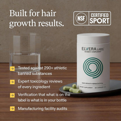 ElveraLabs©  Hair Growth Tabs